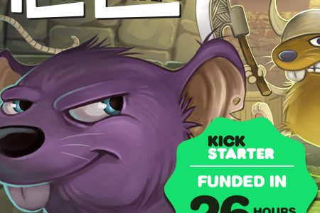 «RatLand» de Eclipse Editorial se funda en Kickstarter en poco más de 24 horas