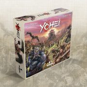 “YOHEI”: the game board, units and hero cards