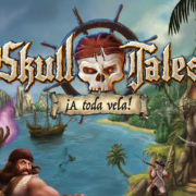 Fase de aventura en Skull Tales: ¡A toda vela!