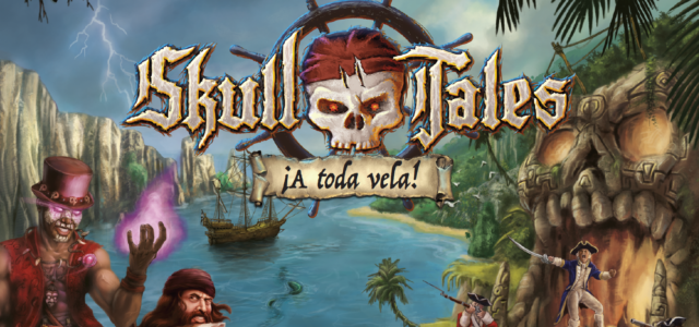 Fase de aventura en Skull Tales: ¡A toda vela!