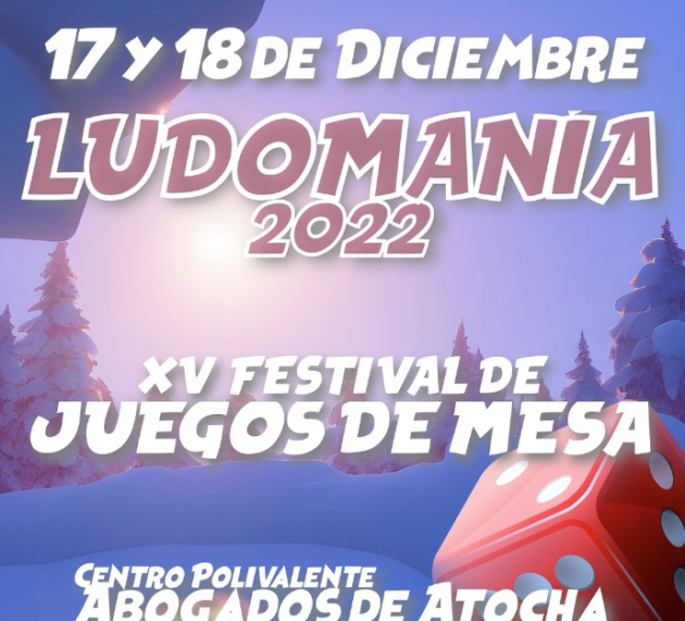 ¿Nos vemos en Ludomanía? Es el próximo fin de semana ¡Allí estaremos!