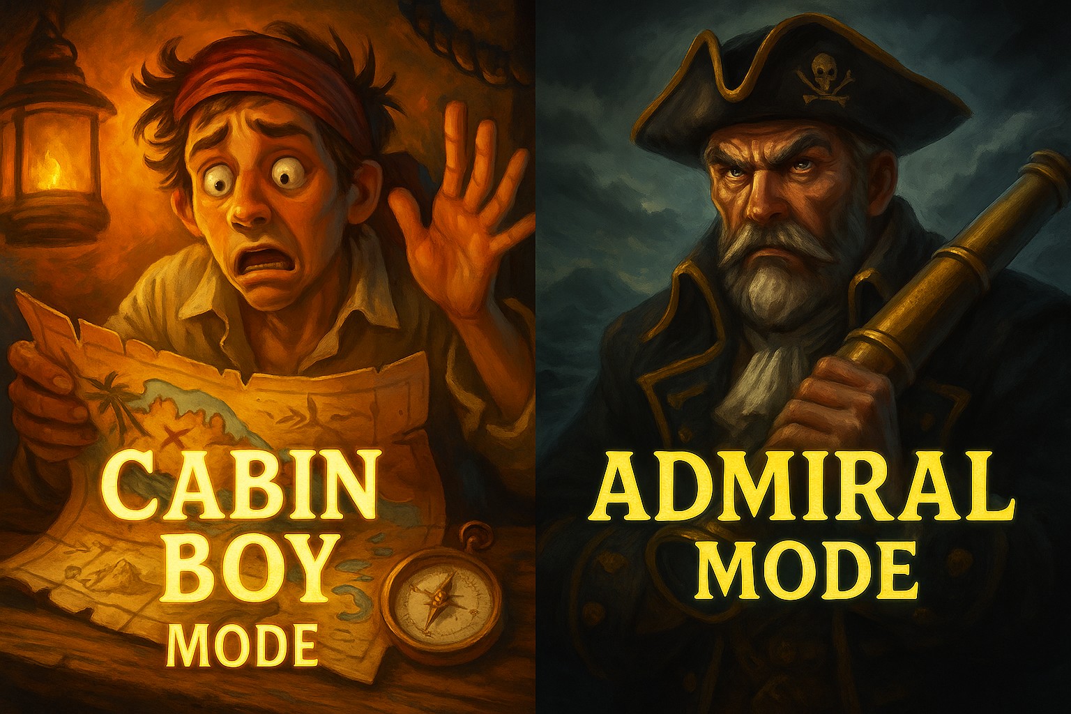Cabin Boy and Admiral Mode
